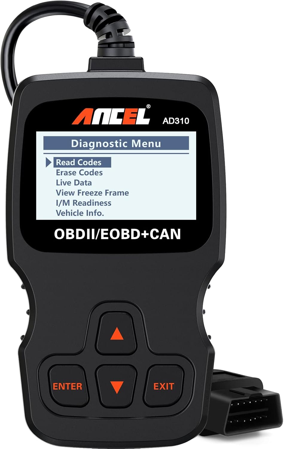 ANCEL AD310 Classic OBD2 Code Reader (1996+ Vehicles)